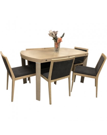 Set table avec 4 chaises OPEN