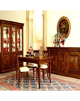 Set table avec 4 chaises GINESTRE