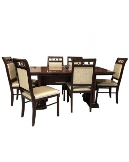 Set table avec 6 chaises ÉLÉGANCE