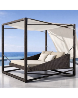 Lit de jardin PALMAVIO